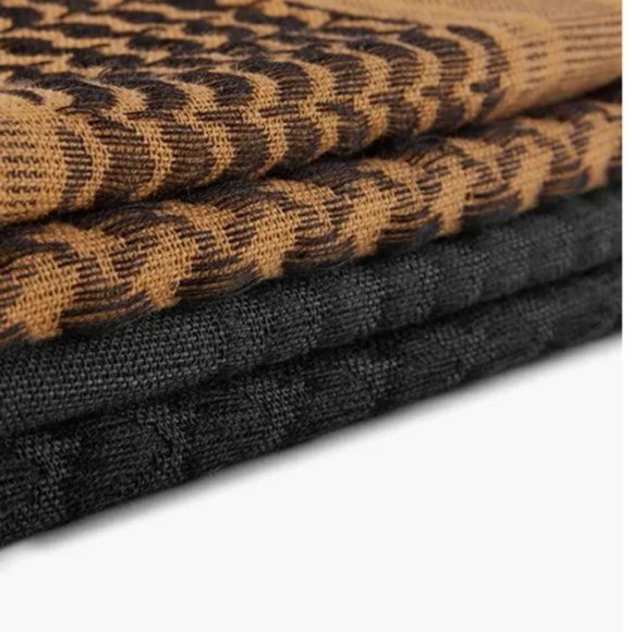 Scarf Military Shemagh Tactical Desert Keffiyeh Head Neck Scarf Arab Wrap - Picture 3 of 6